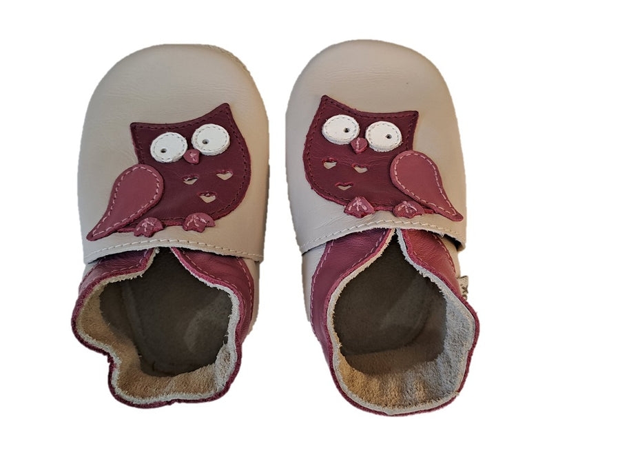 Bobux Soft Sole Milk Owl